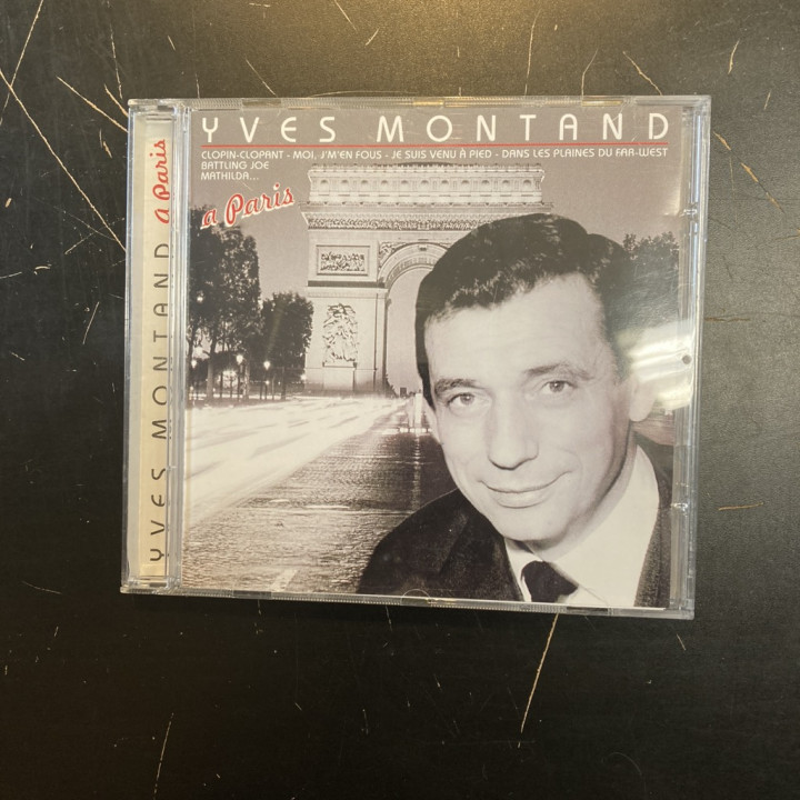 Yves Montand - A Paris CD (VG+/M-) -chanson-